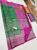 Beautiful Design Pure Soft Silks Saree Green Color w/ Blouse