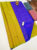 Trendy Design Pure Soft Silk Saree Lemon Yellow Color w/ Blouse
