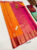 Pure Soft Silks Saree Mango Yellow Color w/ Blouse