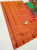 Trendy Design Pure Soft Silks Saree Orange Color w/ Blouse