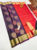 New Design Pure Soft Silks Saree Purple Color w/ Blouse