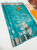 Unique Design Pure Soft Silk Saree Rama Blue, Pink, Orange, Mixed Gray, Copper Blue Color w/ Blouse
