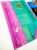 Beautiful Design Pure Soft Silks Saree Rose Milk Color w/ Blouse