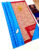 New Design Pure Soft Silks Saree Sky Blue Color w/ Blouse