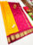 Trendy Design Pure Soft Silks Saree Yellow Color w/ Blouse
