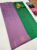 Semi Soft Silk Saree light Weight Violet Color w/ Blouse