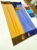 Semi Soft Silk Saree Light Weight Yellow Color w/ Blouse