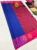 Beautiful Design Semi Soft silk Saree Light Weight Blue Color w/ Blouse