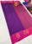 Latest Design Semi Soft silk Saree Light Weight Violet Color w/ Blouse