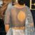 Stylish Party Blouse Design Gray Color