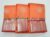 Kanchi Trendy Silk Saree Annam Design Big Border Orange w/ Apple Red Color