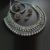 Indian Tribal Ethnic Beaded Silver Oxidised Choker Fashion Jewelry Necklace Set
