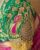 Different Peacock Thread and Jewell Work Designer Blouse Green Color