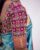 Latest & Trendy Thread Work Blouse Designs Purple Color