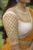 Latest Beautiful Thread and Pearls Work Designer Blouse White Color