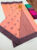 Trendy Latest Design Butta Mphoss Saree Peach Color w/ Blouse