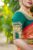 Trendy Temple Thread Work Designer Blouse Green Color