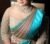 Elegant Netted Thread Work Bridal Blouses Light Brown Color