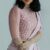 Latest Hand Stone Work Designer Blouse Light Rose Color