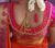 Latest Hand Thread Work U Neck Designer Blouse Magenta Color