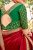 Latest & Trendy Thread Work Party Blouse Green Color