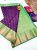 High Fancy Kanjivaram Silk Sarees Mix Thilagam Design (Sky Blue, Pink, Purple, Violet) Colors
