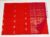Candy Red Color Kanchi Kora Cotton Handloom Saree Parrot Design