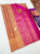 Latest Mango Design Kanjivaram Fancy Silk Saree Light Brown w/ Pink Color