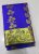Mango and Flower Design Kanjivaram Gift Silk Sarees Admiral Blue Color