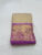 Kanchi Pure Silk Sarees Annam and Horse Design Ecru w/ Palatinate Purple Color