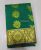 Kanjivaram Silk Gift Sarees Ocean Green Color Flower Design