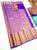 New Design Kanjivaram Handloom Wedding Silk Saree Purple Color Full Zari Work