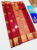 New Peacock Design Pure Kanjivaram Fancy Silk Saree Apple Red Color