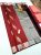 New Design Pure Kanjivaram Fancy Silk Saree Kumkum Red Color w/ Blouse