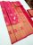 Annam Design Pure Kanjivaram Fancy Silk Saree Rose Color w/ Blouse