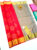 New Trendy Design Pure Soft Silks Saree Pink w/ Grey Color w/ Blouse